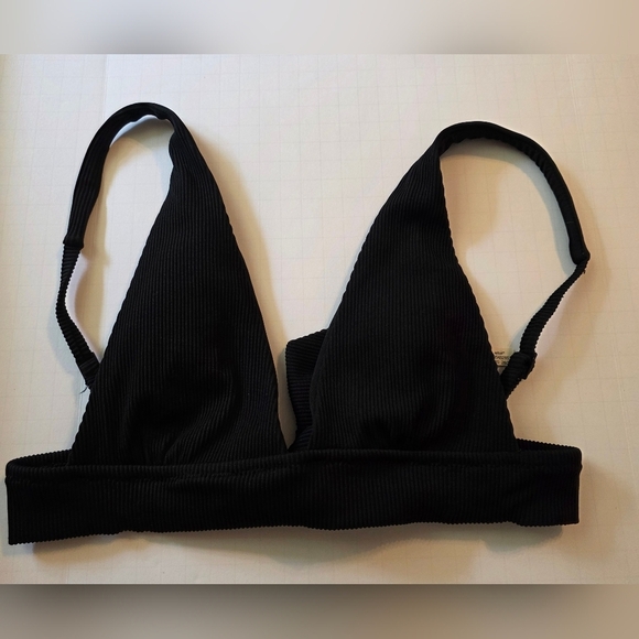 aerie Other - Aerie Women's Size XS Triangle Black Bikini Top